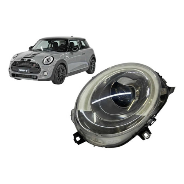 Farol Esquerdo Mini Cooper S 2015 A 2019 Original Esquerdo/motorista