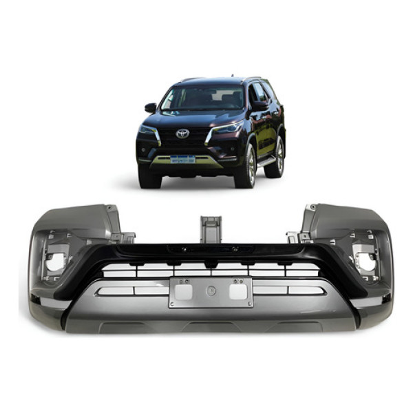 Parachoque Dianteiro Toyota Hilux Sw4 2020 A 2024 Original Prata