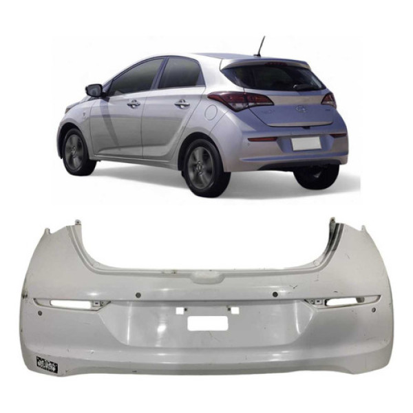 Parachoque Traseiro Hyundai Hb20 Hatch 2016 A 2020 Original