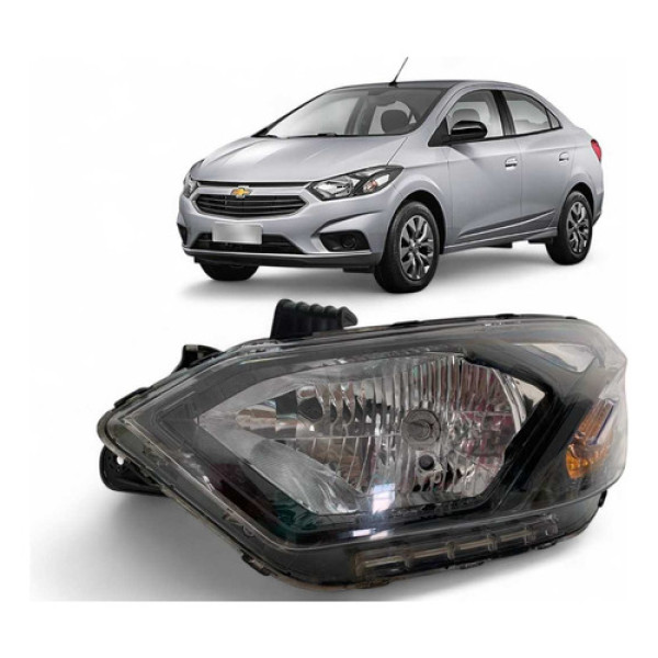 Farol Chevrolet Onix Prisma S/ Led Esquerdo 2017 A 2019 Orig