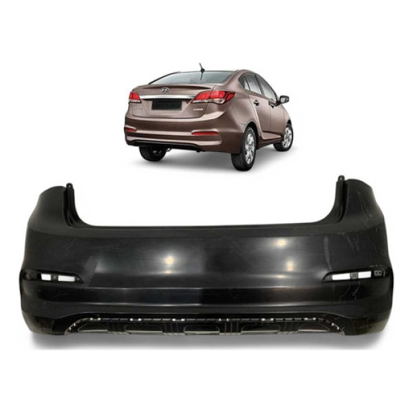 Parachoque Traseiro Hyundai Hb20 Sedan 2016 A 2019 Original