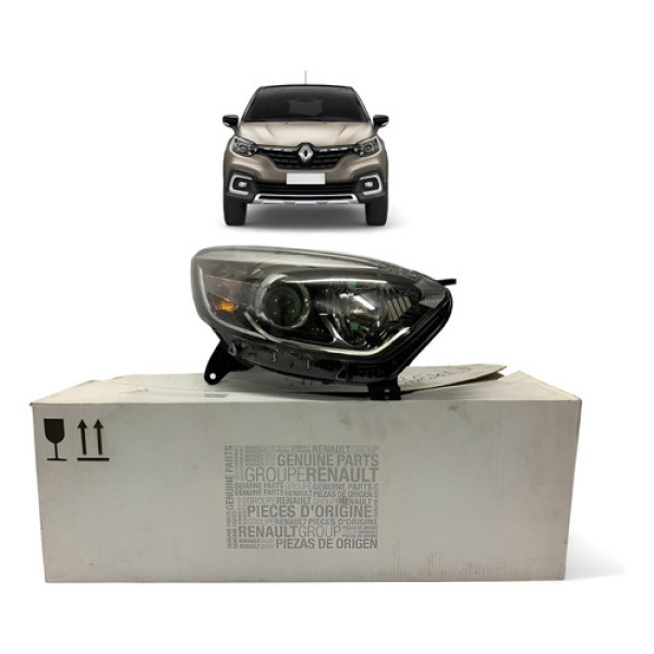 Farol Renault Captur Friso Cromado Direito 2017 A 2021 Origi Direito/passageiro