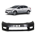 Parachoque Dianteiro Honda Civic 2012 A 2016 Usado Original - Cinza
