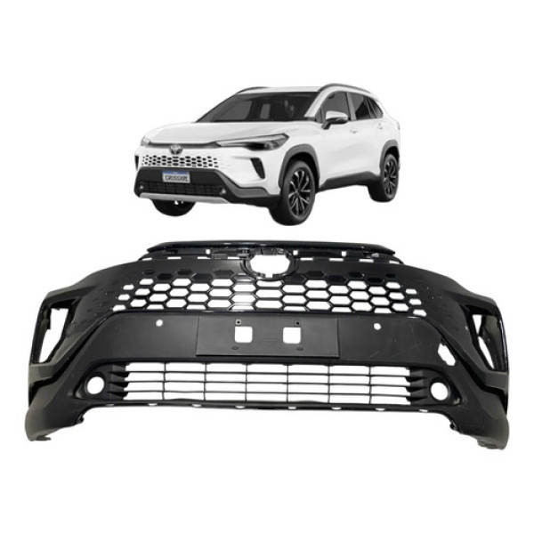 Parachoque Dianteiro Toyota  Corolla Cross 2025 A 2026 Preto