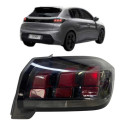 Lanterna Direita Peugeot 208 2022 2023 2024 Original Direito/passageiro Vermelho