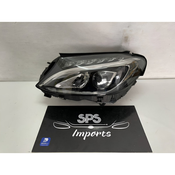 Farol Esquerdo Mercedesc180-c250-c200-c300 2015 A 2018 Origi Esquerdo