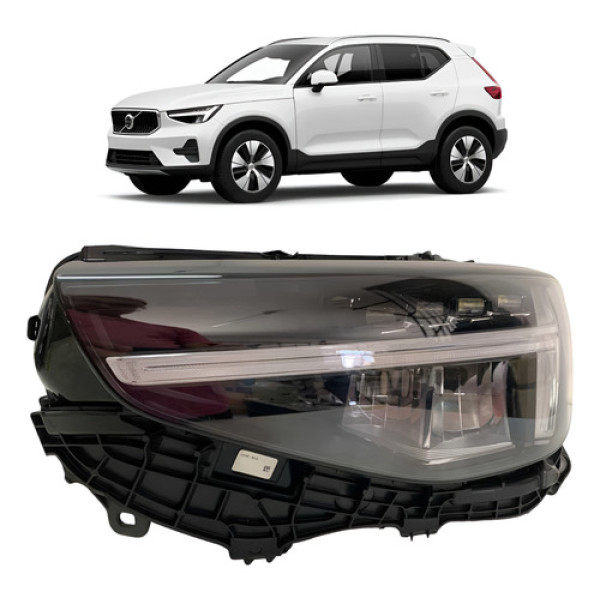 Farol Volvo Xc40 Full Led Esquerdo 2022 2023 2024 Original Esquerdo