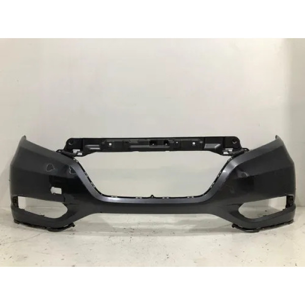 Parachoque Dianteiro Honda Hrv 2015 2016 2017 2018 Original Cinza-escuro