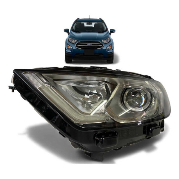 Farol Ford Ecosport Led Esquerdo 2018 A 2022 Original Esquerdo/motorista