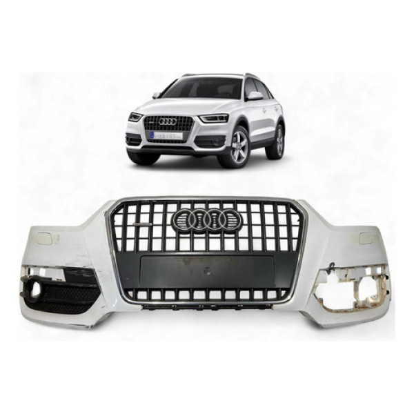 Parachoque Dianteiro Audi Q3 2012 2013 2014 2015 Original Branco