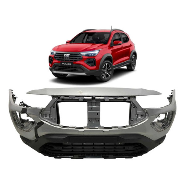 Parachoque Dianteiro Fiat Pulse 2022 2023 2024 2025 Original Prata