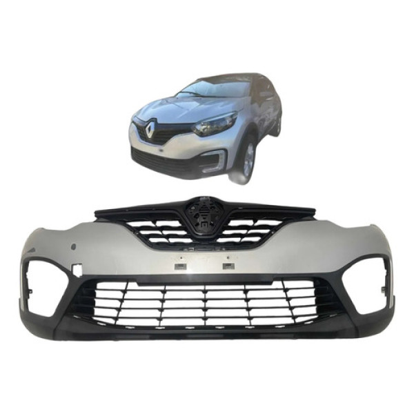 Parachoque Dianteiro Renault Captur  2017 A 2021 Original Prateado