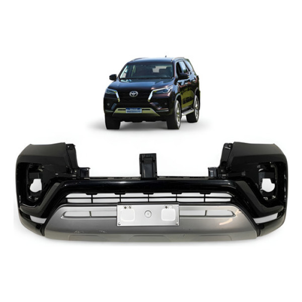 Parachoque Dianteiro Toyota Hilux Sw4 2020 A 2024 Original Preto