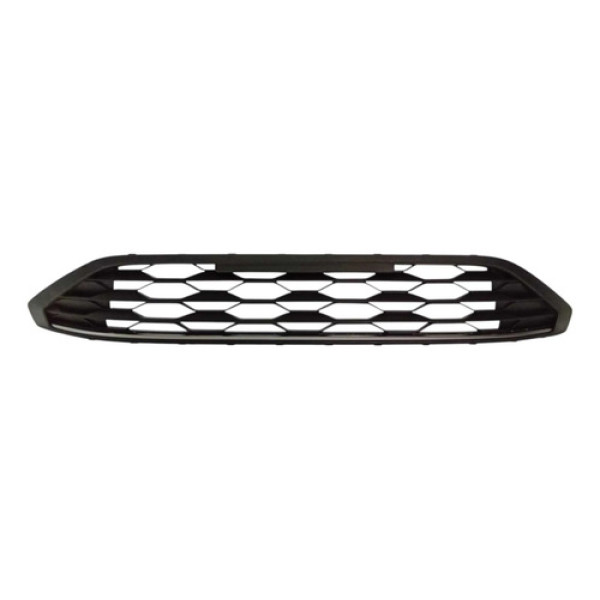 Grade Dianteira Inferior Volkswagen Nivus 2020 A 2023 Origin Preto Fosco
