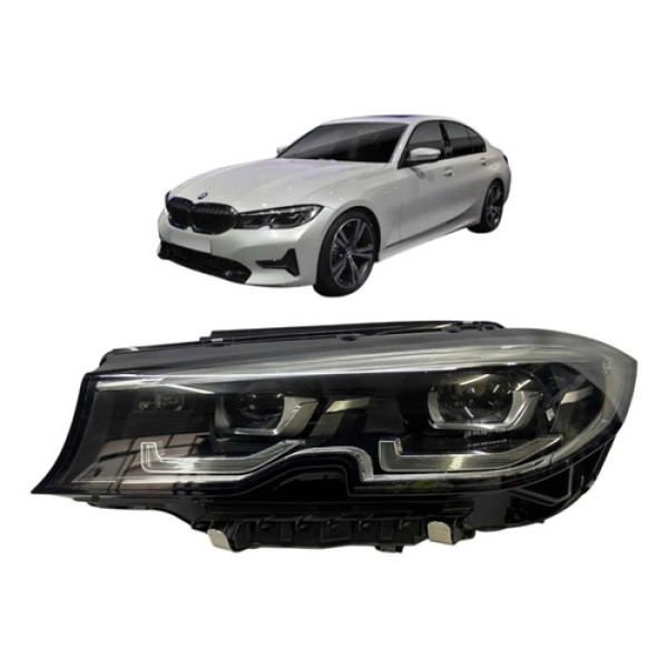 Farol Esquerdo Bmw 320i G20 2019 A 2022 Original Esquerdo/motorista