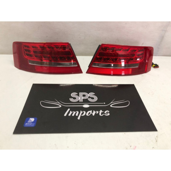 Lanterna Esquerda Audi A5 Led 2008 A 2013 Original