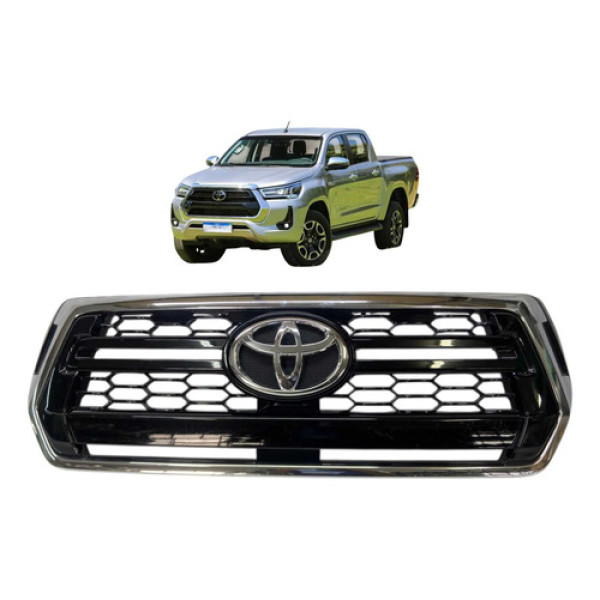 Grade Superior Toyota Hilux Srv Srx 2016 A 2020 Original Preto Brilhante