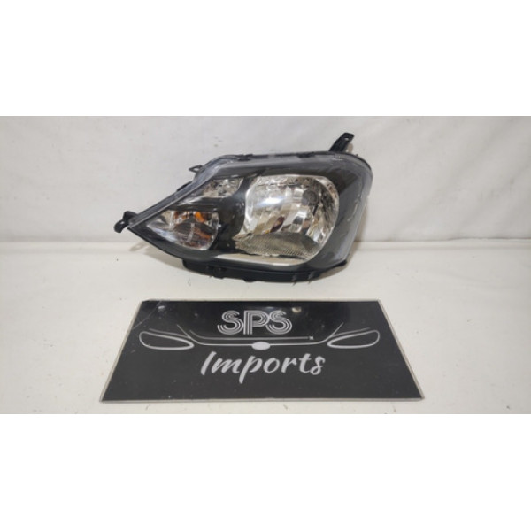 Farol Esquerdo Toyota Etios Máscara Negra 2015 A 2021 Origin