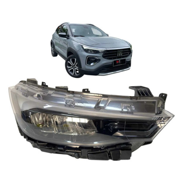 Farol Direito Fiat Pulse Fastback 2023 A 2025 Original Direito/passageiro