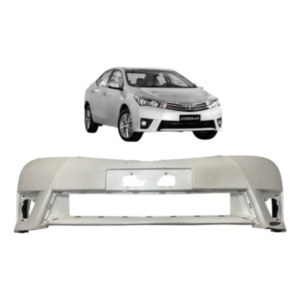 Parachoque Dianteiro Toyota Corolla  2015 A 2017 Original Branco