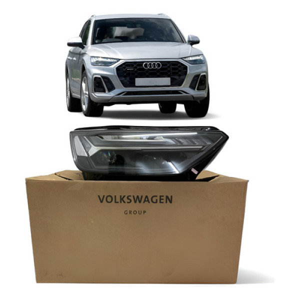 Farol Audi Q5 Completo Direito 2021 2022 2023 2024 Original Direito/passageiro