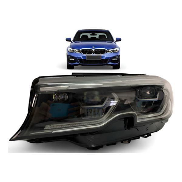 Farol Bmw 330i 340i Laser Esquerdo 2019 A 2022 Original Esquerdo/motorista