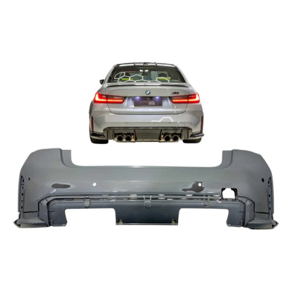 Parachoque Traseiro Bmw M3 Competiton G80 2021 A 2025 Origin