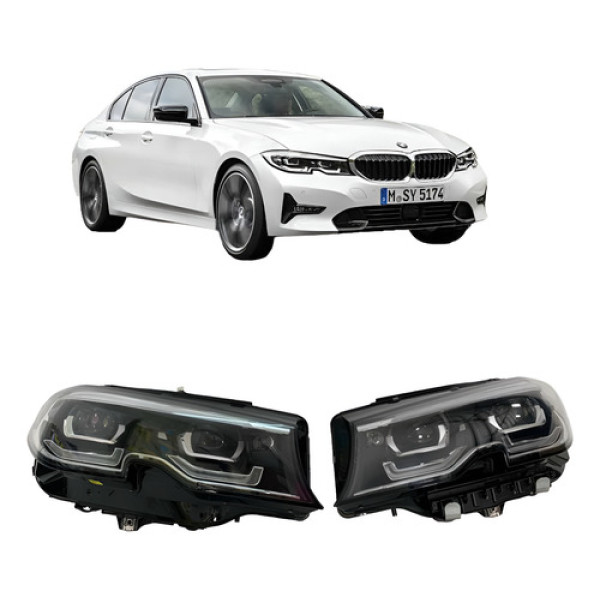 Farol Bmw 320i Esquerdo 2019 2020 2021 2022 Usado Original