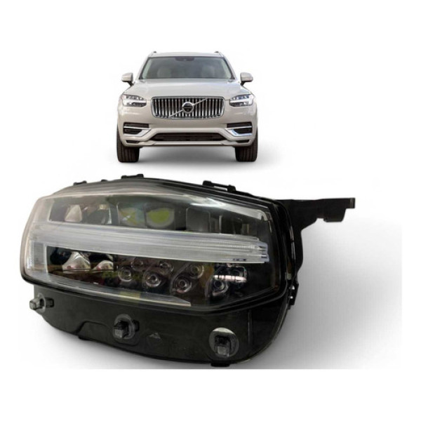 Farol Volvo Xc90 2 Reatores Direito 2017 A 2022 Original 