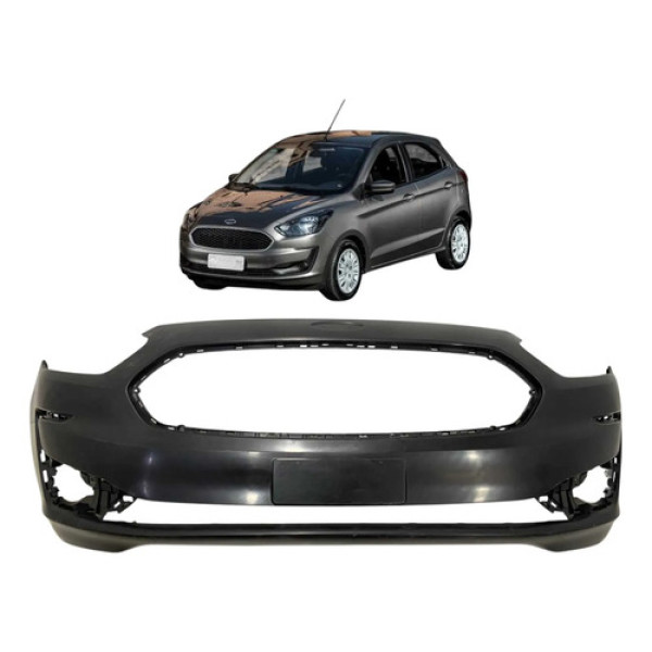 Parachoque Dianteiro Ford Ka 2019 A 2022 Original Preto