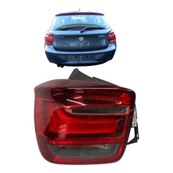 Lanterna Bmw 120i 125i 135i F20 2013 A 2017 Original Esquerdo/motorista Vermelha