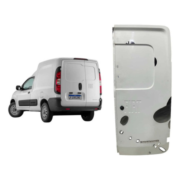 Tampa Traseira Direita Fiat Fiorino 2015 A 2020 Original Branco