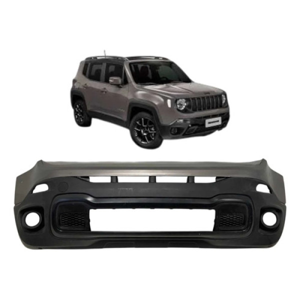 Parachoque Dianteiro Jeep Renegade 2019 A 2021 Original Cinza