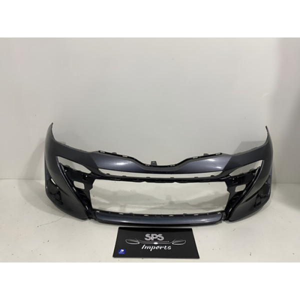 Parachoque Dianteiro Toyota Yaris 2017 A 2021 Original  Cinza-escuro