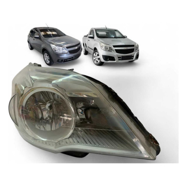 Farol Chevrolet Agile Montana Direito 2012 A 2021 Original