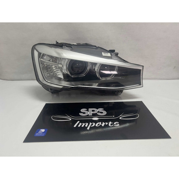 Farol Direito Bmw X3 Led Xênon 2015 2017 2017 Original