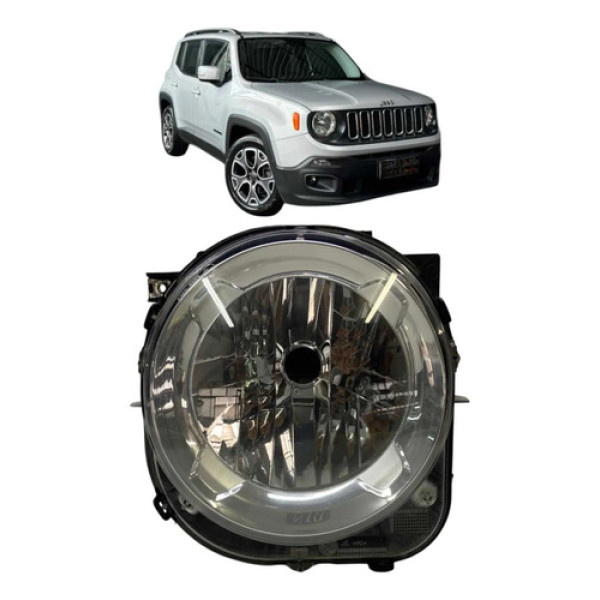 Farol Esquerdo Jeep Renegade 2015 A 2021 Original Esquerdo/motorista