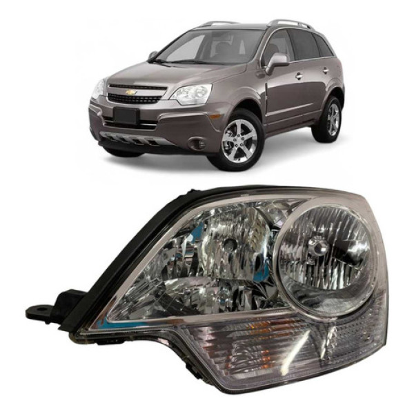 Farol Chevrolet Captiva Esquerdo 2008 A 2016 Usado Original