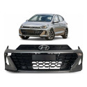 Parachoque Dianteiro Hyundai Hb20 2023 2024 Original Prata