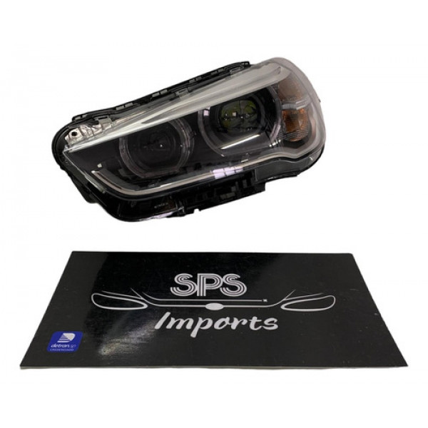 Farol Bmw X1 Esquerdo 2017 2018 2019 Usado Original