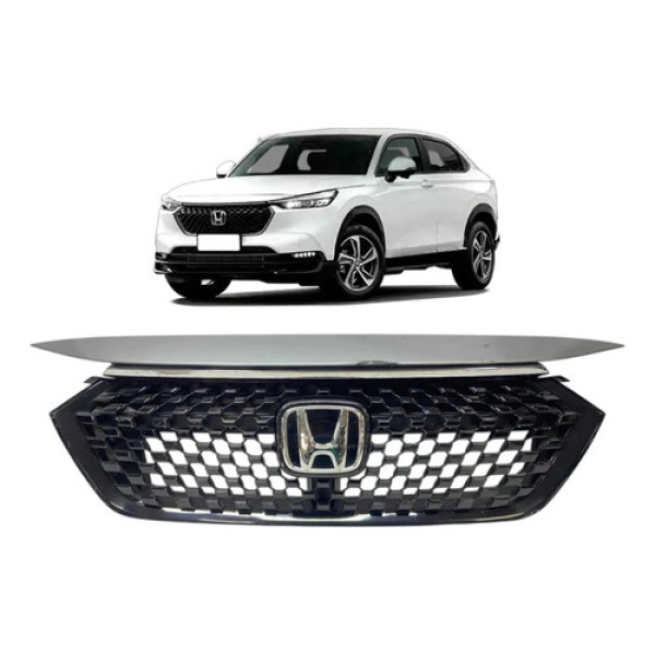 Grade Superior Honda Hrv Touring 2023 2024 2025 Original Preto Brilhante