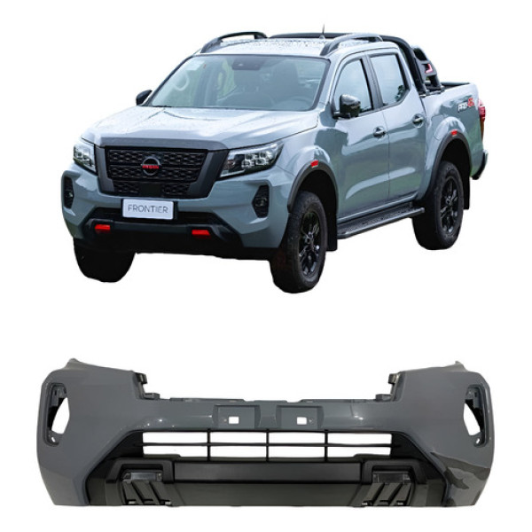 Parachoque Dianteiro Nissan Frontier 2022 2023 2024 Original Cinza
