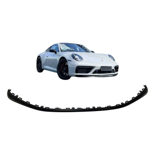 Spoiler Parachoque Dianteiro Porsche 911 992 Gts 2019 A 2024 Preto