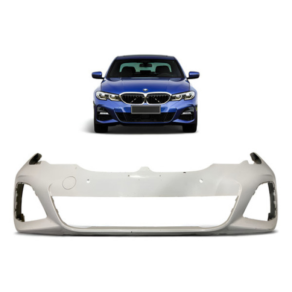 Parachoque Dianteiro Bmw 320i M Sport 2019 A 2022 Original - Branco