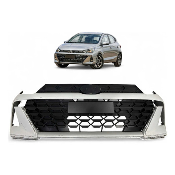 Parachoque Dianteiro Hyundai Hb20 2022 2023 2024 Original Branco