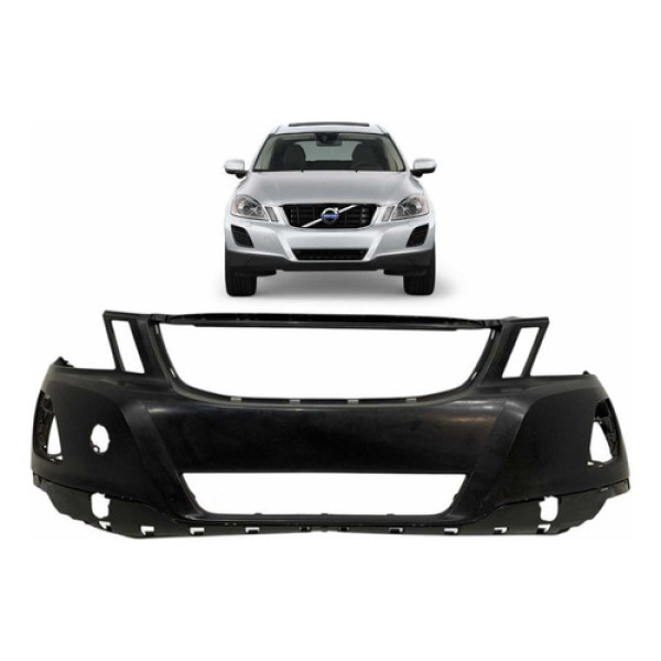 Parachoque Dianteiro Volvo Xc60 2008 A 2013 Original Preto
