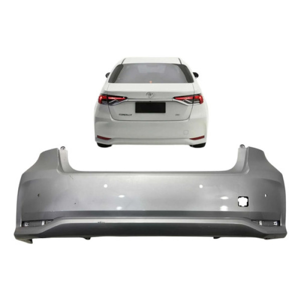 Parachoque Traseiro Toyota Corolla C/furo Sensor 2020 A 2024