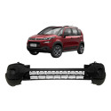 Spoiler Parachoque Dianteiro Citroen Aircross 2015 A 2021 Preto