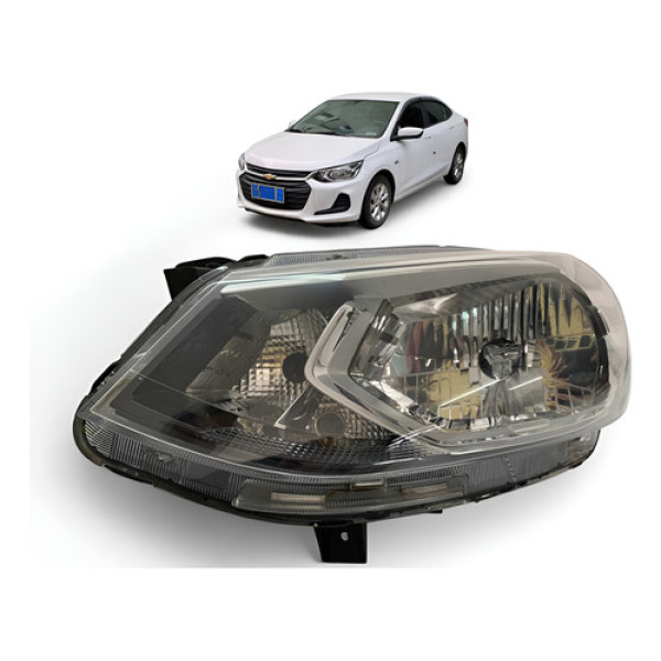 Farol Chevrolet Onix Simples Esquerdo 2020 A 2024 Original Esquerdo/motorista