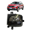 Farol De Milha Vw T-cross 2019 A 2024 Sem Led Original Transparente